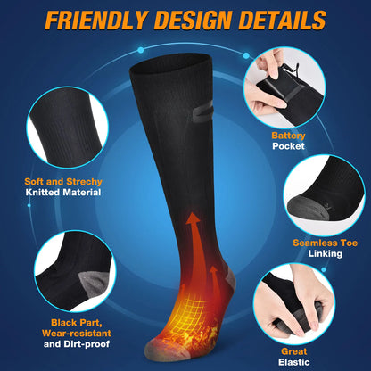 Electric Heated Socks with Power Bank