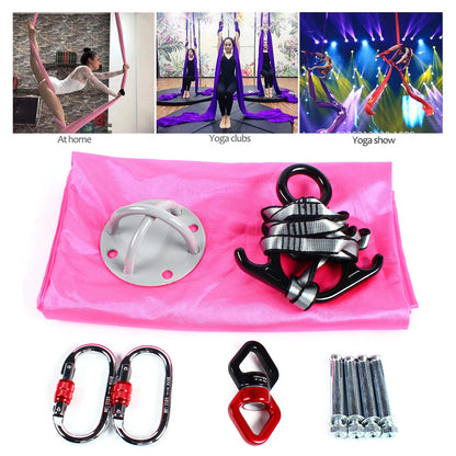 Yoga Swing Set Aerial Silks Starter Kit