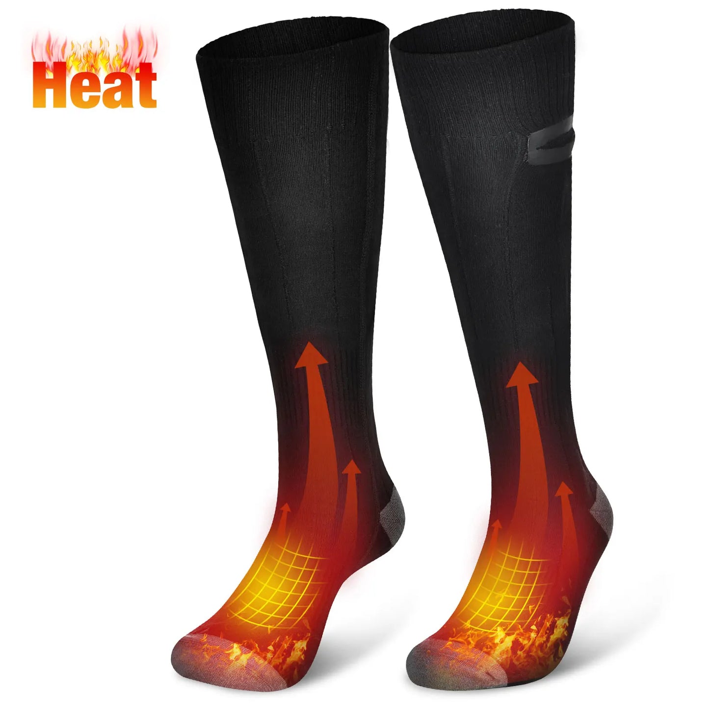 Electric Heated Socks with Power Bank